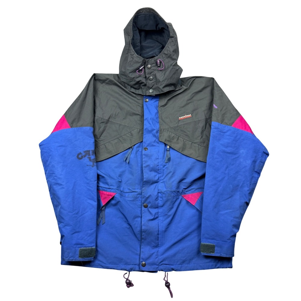 Vintage Karrimor Gore-Tex‎ Jacket Men Medium Camel Cigarettes Logo Ski Gorpcore